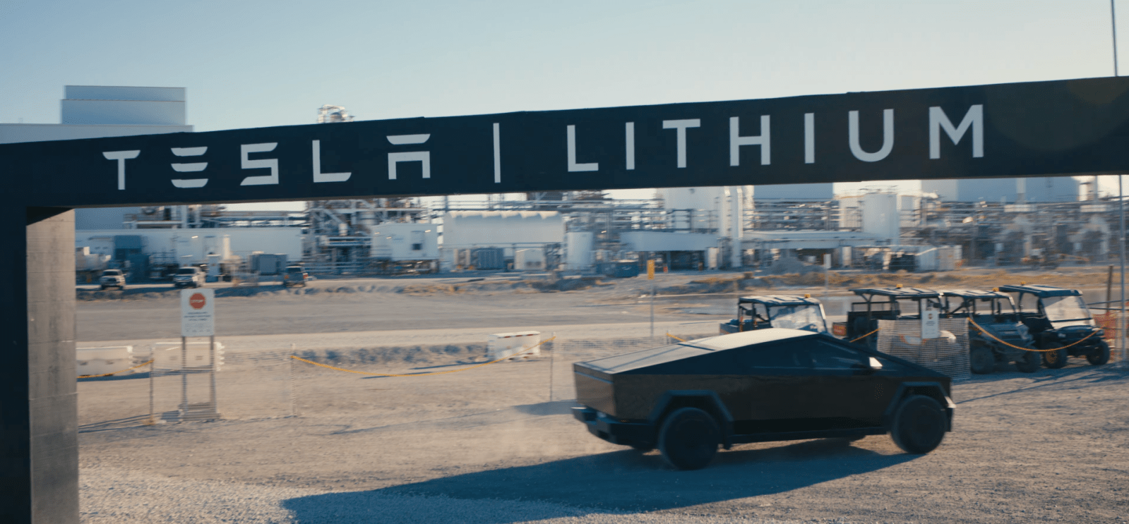 Tesla, lityum rafinerisine nadir bir bakış sundu, üretimin başladığını doğruladı