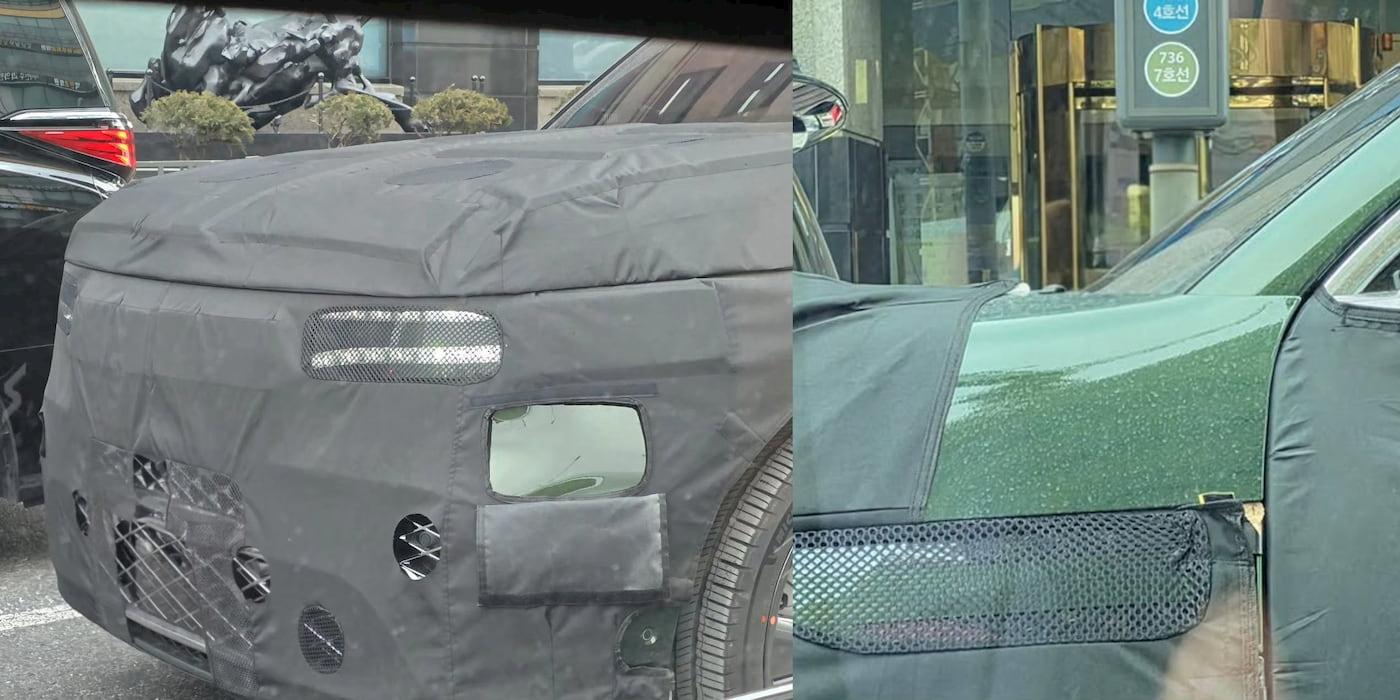 Genesis GV90 son görünümünde kraliyet yeşiliyle buluştu [Görseller]