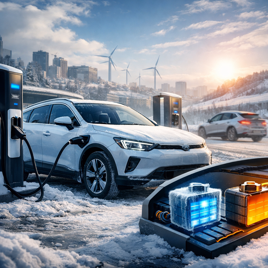 Kış Koşullarında Elektrikli Araç Performansını Artıran İnovasyonlar (2026) - kis-kosullarinda-elektrikli-arac-performans