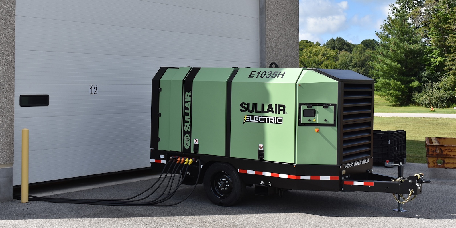 Hitachi, CONEXPO'da elektrikli hava kompresörü çözümlerinin tam serisini tanıttı