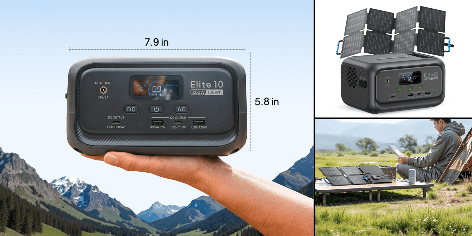 Bluetti Elite 10 güç istasyonu + 60W güneş paneli 219 dolara, Worx tırpan + yaprak üfleyici seti 129 dolara, Aventon elektrikli bisikletler ve daha fazlası