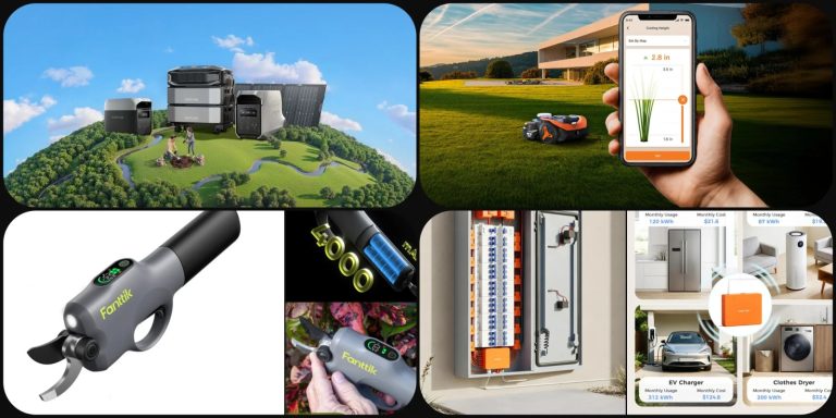 EcoFlow Dünya Günü indirimi bugün sona eriyor, Worx 1-acre Vision Cloud robot çim biçme makinesi 460 dolar indirimli, Fanttik USB-C budama makası ve daha fazlası