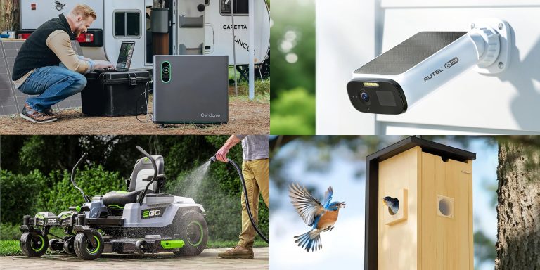 Gendome 3.072Wh Home3000 güç istasyonu özel yeni 748 dolarlık fiyatıyla, Autel 4 kameralı güneş enerjili güvenlik kiti yeni 180 dolarlık fiyatıyla, EGO ve daha fazlası
