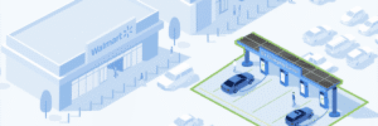 Walmart, kendi DC hızlı şarj ağını hızla kullanıma sunuyor