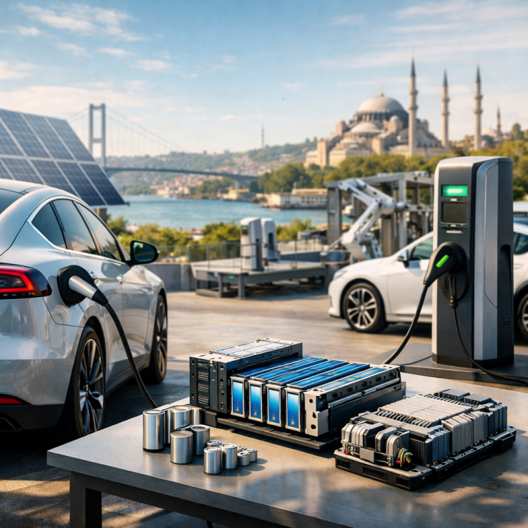 Yeni Nesil Batarya Teknolojileri ve Yerli Üretim Potansiyeli: 2026 Türkiye Elektrikli Araç Pazarı ve Gelecek Vizyonu - y
